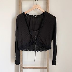 Free people onyx boxy crop